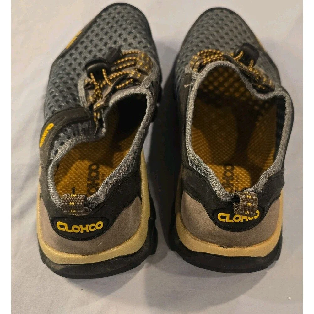 CLOHCO Water Shoes EU 46 US 12 Gray Quick Dry Aqua Beach Hiking Slip On Barefoot